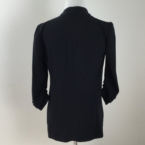 Aritzia Babaton Black Open Front Blazer 00 - Picture 5 of 9